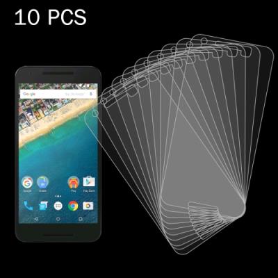 Lot de 10 : 0.26mm 9H 2,5D Film Verre Anti Explosion Google Nexus 5X