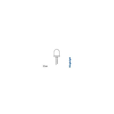 L-813 - Velleman - gd led 10mm vert diff. 40mcd