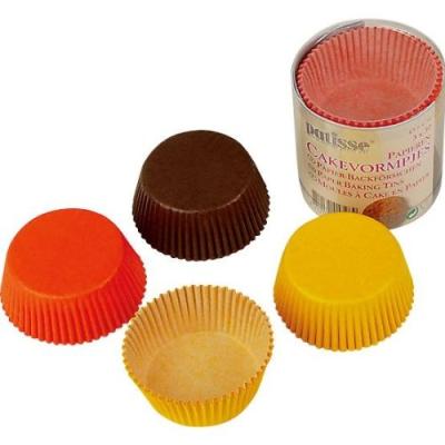 patisse 1728 cupcake en papier sulfurise dans une boîte transparentrosebleu 5 cm