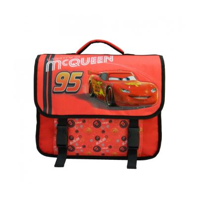 Cartable Disney Cars McQueen 38cm Rouge
