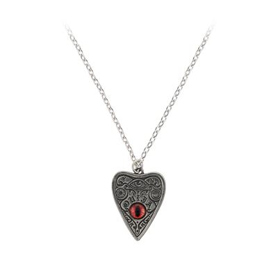 Alchemy Pendentif en argenté Petit Ouija Collier