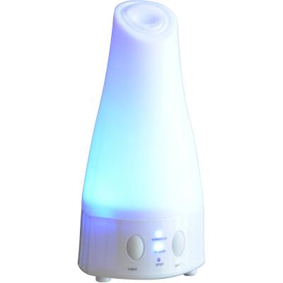 Diffuseur d'huiles essentielles ultrasonique kea blanc 10x10x23cm