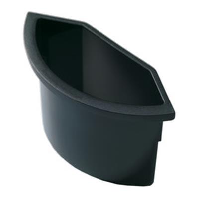 helit - insertion d'ordure pour Corbeille papier H61058/H61052, Gris