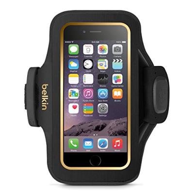 Belkin - F8W634BTC00 - Brassard Slimfit en Néoprène pour iPhone 6/6S - Noir