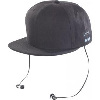 Casquette Snapback Fretmonkey Records - Motif Guitare Rock, Noir Et Blanc, Réglable