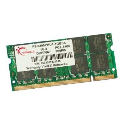 G.Skill SO-DIMM Series - DDR2 - 1 GB - SO DIMM 200-PIN