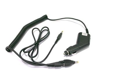 Chargeur allume-cigare / voiture double pour charger QTEK OU HP (AVEC ADAPT A PREVOIR)et GPS TYPE GLOBALSAT