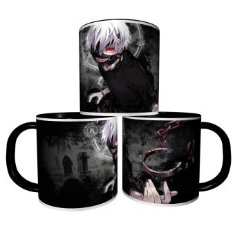 Mug Personnalisé Tokyo Ghoul - Tasse Café Manga 325ml - Céramique Blanche - Fabriqué En France