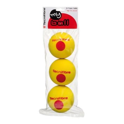 Balles tennis Tecnifibre Tecnifibre My Ball Bag 3 Balls - Taille :3 balls