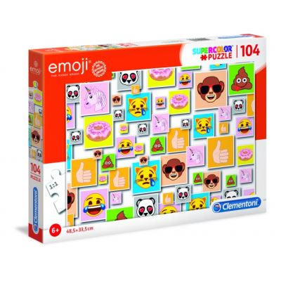 Clementoni Puzzle Emoji 104 pièces