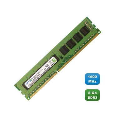 SAMSUNG Ram m&eacute;moire serveur  8go ddr3 pc3l-12800e 1600mhz m391b1g73bh0-yk0 2rx8 