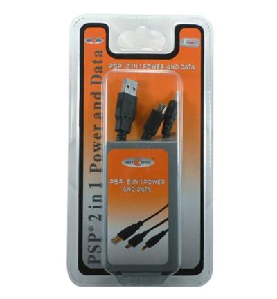 Câble USB 2 en 1 pour PSP Slim/PSP