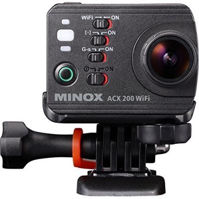 Minox acx 200 camera d'action ecran: 2 (5,1 cm) 2,8 mpix zoom optique 10x noir