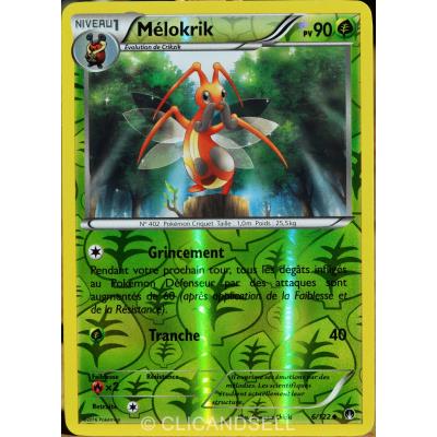 Acheter carte Pokémon 6/122 Mélokrik 90 PV - REVERSE XY - Rupture Turbo NEUF FR État correct - 16,00 € carte Pokémon 6/122 Mélokrik 90 PV - REVERSE XY - Rupture Turbo NEUF FR État correct - Pokémon reconditionné disponible sur Fnac