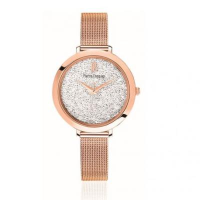 Montre Pierre Lannier Femme Blanche et Rose Dorée - 097M908