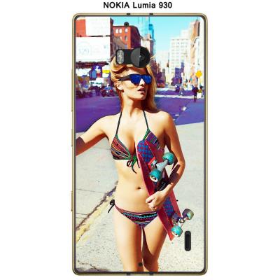 Coque Nokia Lumia 930 design Femme sexy avec skate dessin