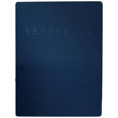 Cahier de candidature square 3 pièces carton 270g m² bleu pagna 22022-02