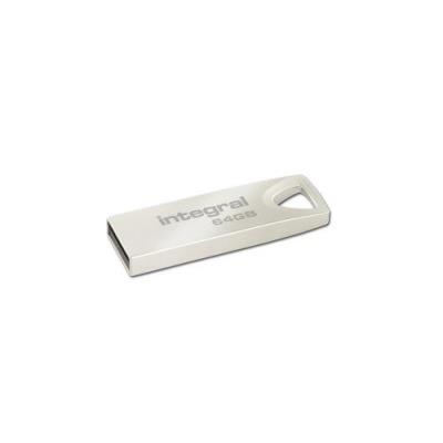 Integral Europe Infd64Gbarc Clé Usb 64 Go Métal