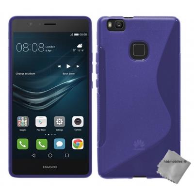 Housse etui coque pochette silicone gel fine pour Huawei P9 Lite - MAUVE