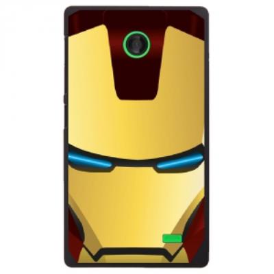 Coque rigide pour Nokia X avec impression Motifs masque Iron