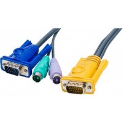 ATEN câble clavier / vidéo / souris (KVM) - 3 m