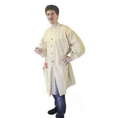 Blouse de peinture corot modèle homme beige - corot
