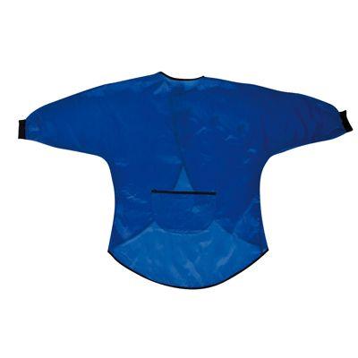 Majuscule - Tablier A Manches 6-9 Ans Bleu