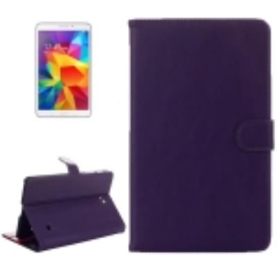 Galaxy Tab 4 8.0 T330 : Coque Housse Cuir (PU) Violet