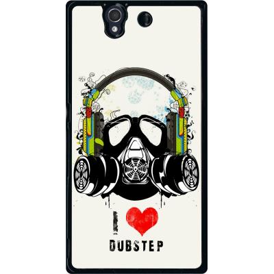 Coque sony xperia z pop art i love dubstep