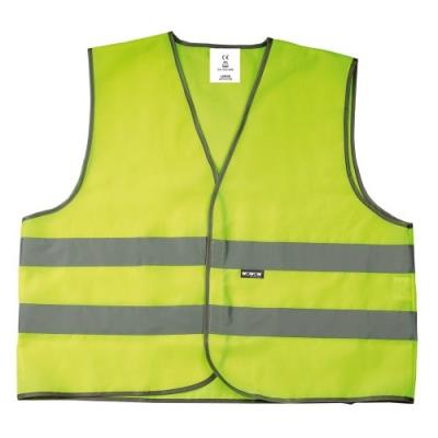Wowow mesh gilet mesh gilet adulte fluoro jaune l
