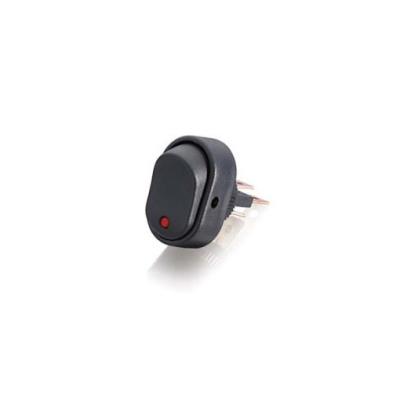 Interrupteur Ovale À Led Rouge