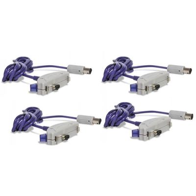 4 X Cable Link pour liaison Nintendo Gamecube (NGC) a GBA (G