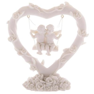 Anges Amoureux sur Balançoire