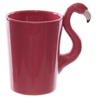 Mug avec anse flamant rose