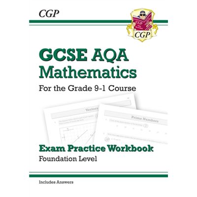 New Gcse Maths Aqa Exam Practice Workbook: Foundation - For The Grade 9-1 Course (Includes Answers) (Paperback)