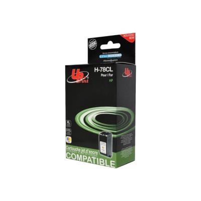 UPrint H-78CL - XL grootte - kleur (cyaan, magenta, geel) - gereviseerd - inktcartridge (alternatief voor: HP 78)