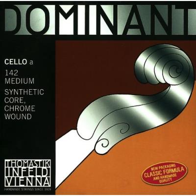 Violoncelles THOMASTIK DOMINANT VIOLONCELLE 1/2 CORDE DE LA 142 Cordes violoncelle