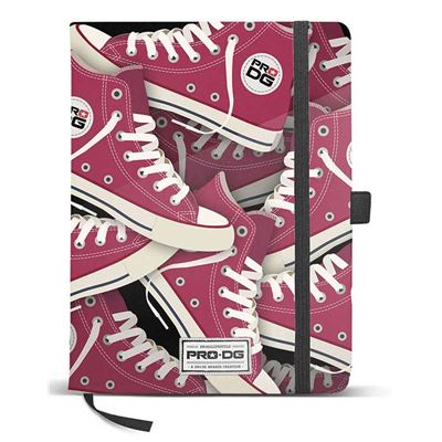 Prodg Chaussures Cahier avec gomme 20x14