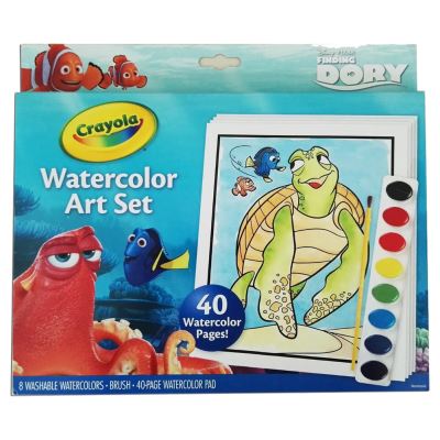 Peinture aquarelle Le Monde de Dory Crayola