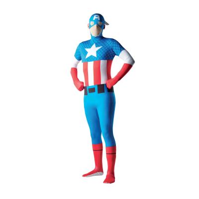 Déguisement Captain América-2nd Skin®-Adulte