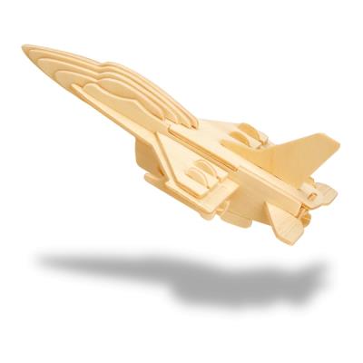 Puzzle en bois avion 3D avion nostalgique