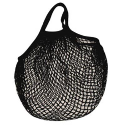 Sidebag filet coton noir 40 x 40