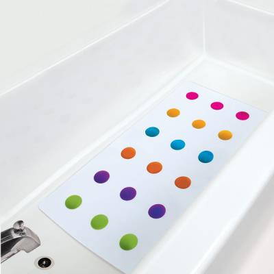 Tapis de bain bébé pois