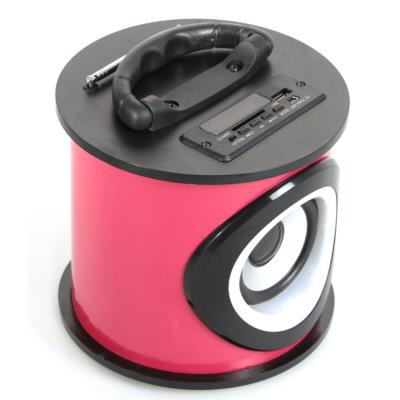 Enceinte Bluetooth cylindrique Teknofun - Rose
