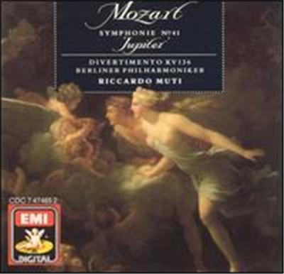 Mozart: Symphony No. 41; Divertimento, KV136