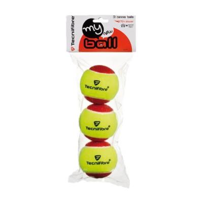 Balles tennis Tecnifibre Tecnifibre My New Ball Bag 3 Balls - Taille :3 Balls