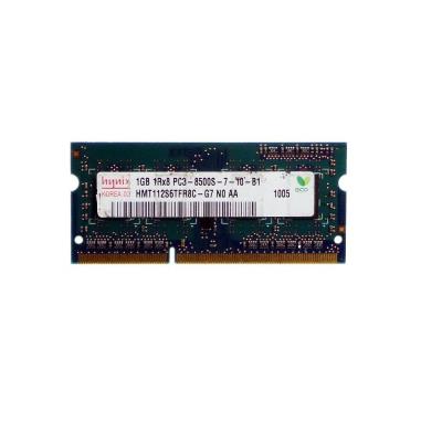 1Go Ram Pc Portable Sodimm Hynix Hmt112S6Tfr8C-G7 Ddr3 Pc3-8500S 1066Mhz Cl7