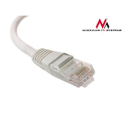 Maclean mctv-649 1 m câble patchcord utp 5e fiche - fiche