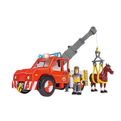 Simba - Sam le Pompier - Caserne Pompier Police - 2 Univers de la Série - 4  Véhicules Inclus - Nombreux Accessoires - Dès 3 Ans - 203097007 :  : Jouets
