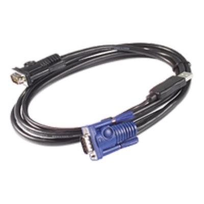 APC video/USB kabel - 7.6 m